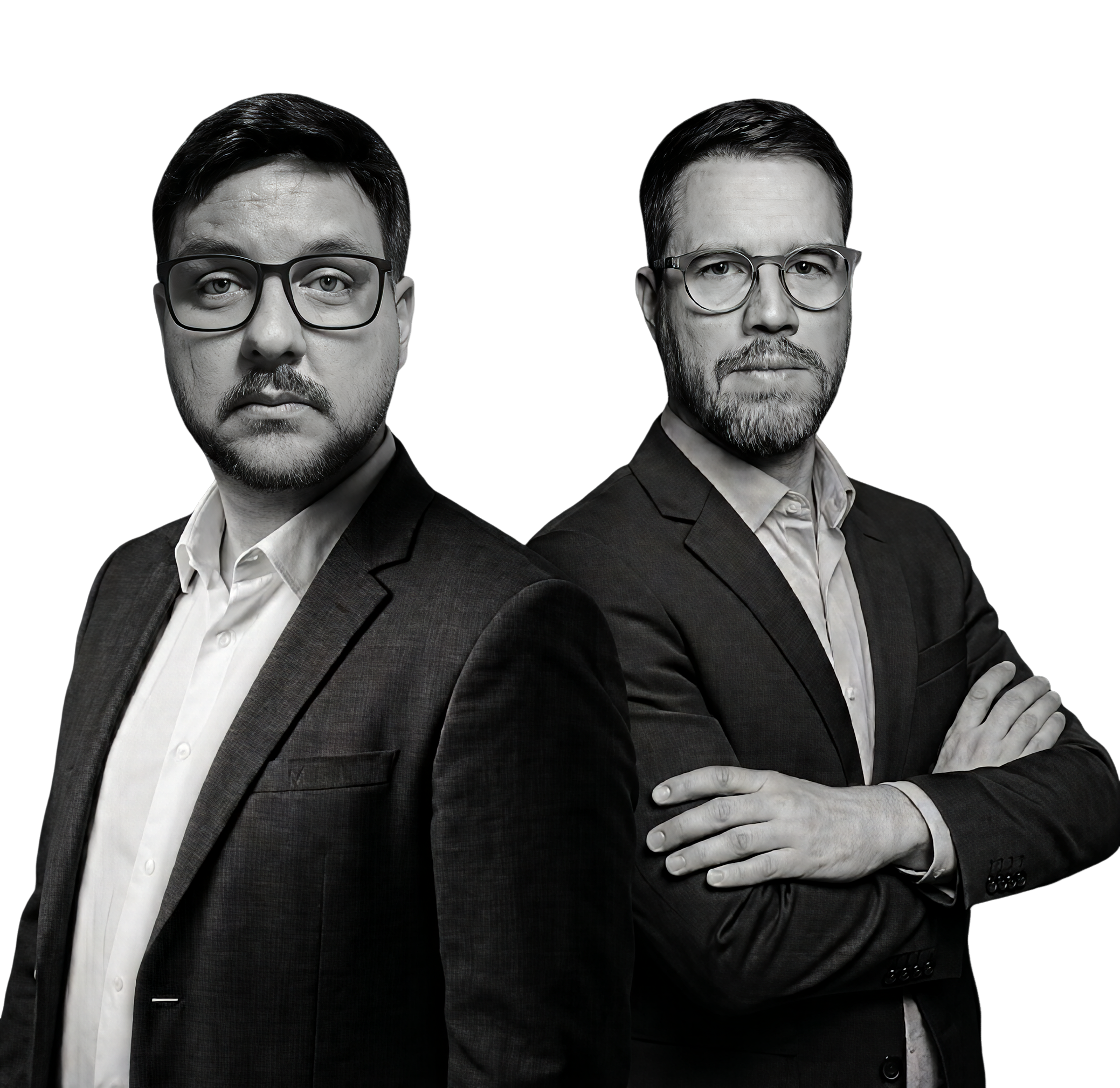 Fred Beneti e Gabriel Brasil, fundadores da HiveAgent