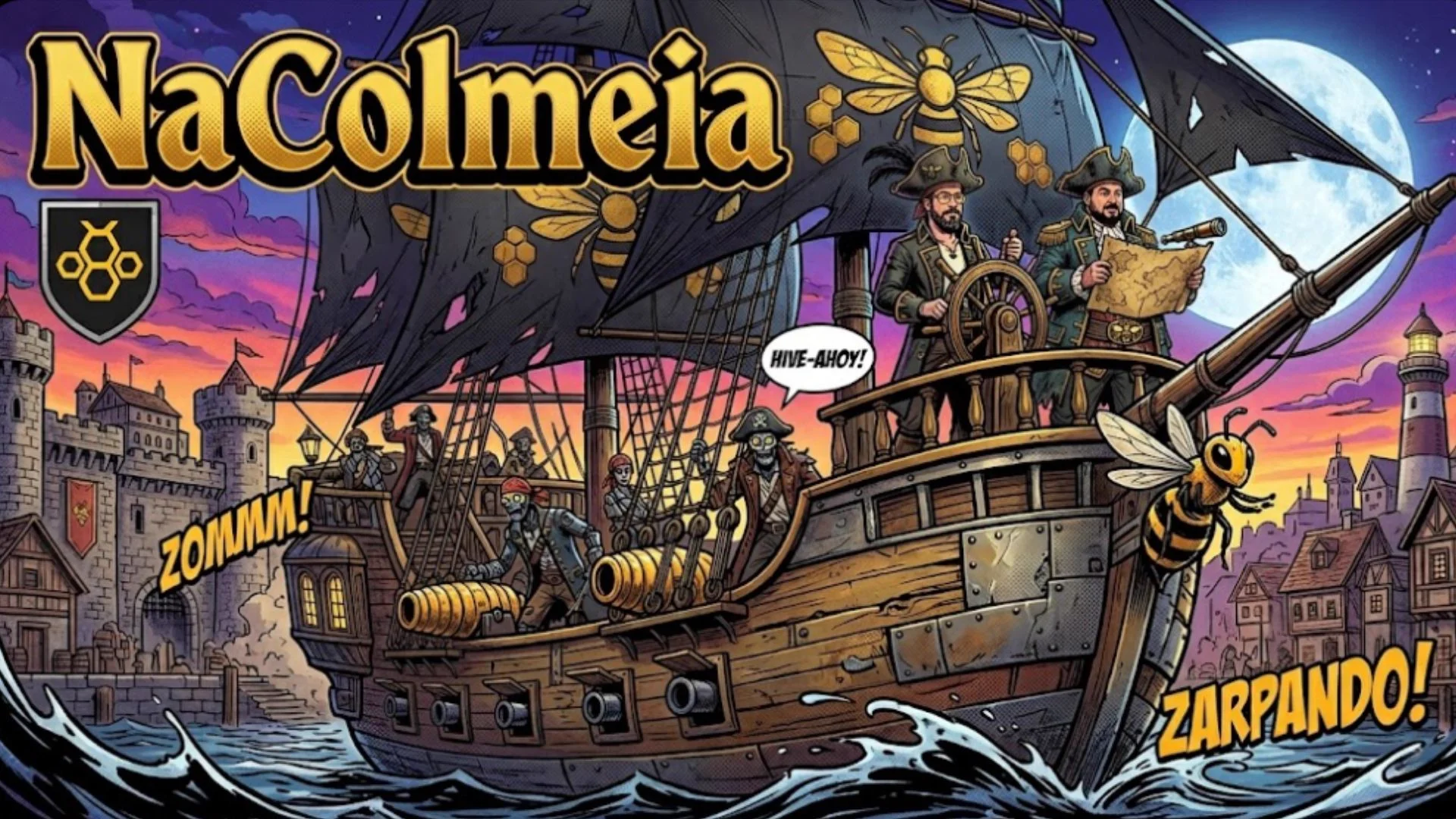 Antes do barco perfeito, o barco na água — Na Colmeia Podcast lançamento